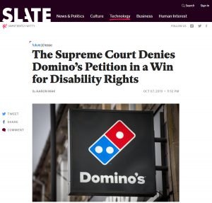 ADA Compliance Slate Supreme Court