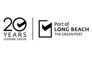 We serve the Port of Long Beach The logo of the Port of Long Beach