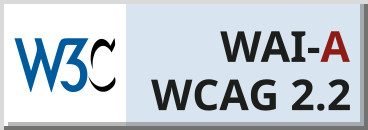 WCAG/ADA Compliance The logo for the Web Compliance Accessibility Guidelines.