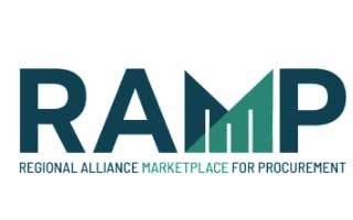 Part of the RAMPLA program Regional Alliance Marketplace for Procurement logo.